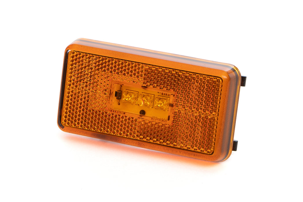 Sidomarkering LED med Snäppfäste – Orange Sken