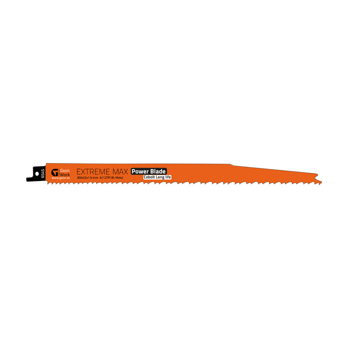 Tigerblade Extreme Max 300 x 22 x 16 mm 6/12 TPI 10 st