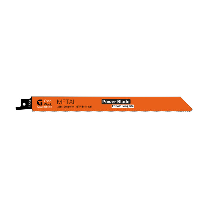 Tigerblade Metal 18 225 x 19 x 09 mm 18 TPI 10 st