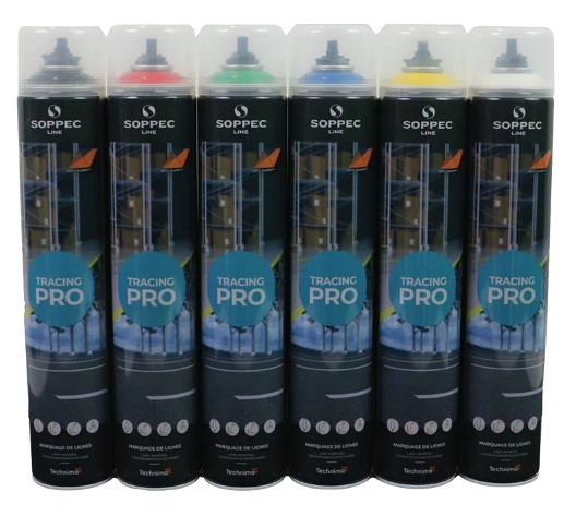 Linjefärg PRO 750 ml – RAL 9016 Vit | Högpresterande linjemålning inomhus & utomhus