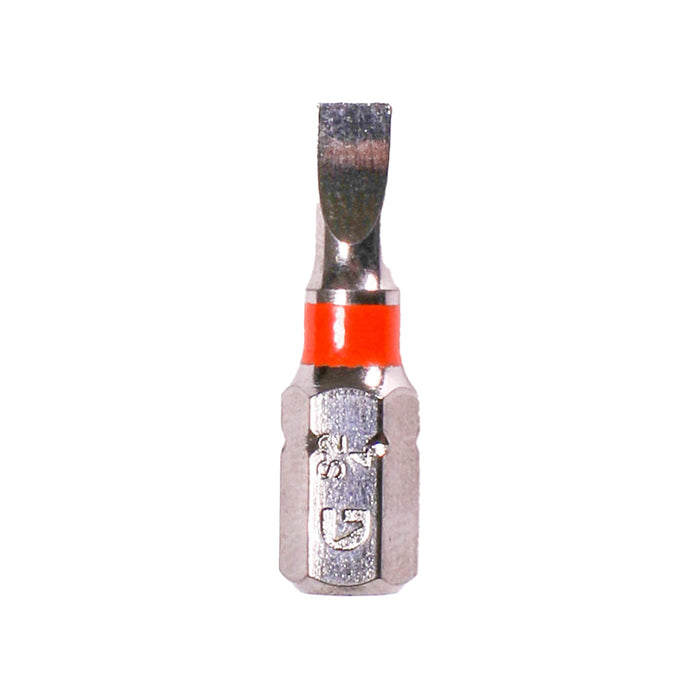 Color Bits Slotted 6 mm 25 mm 10st/frp