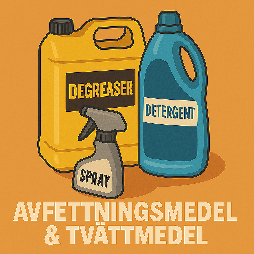 Avfettningsmedel & Tvättmedel