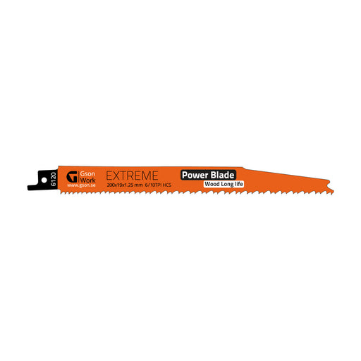 Tigerblade Extreme Wood 200 x 19 x 125 mm  6/10 TPI 10 st
