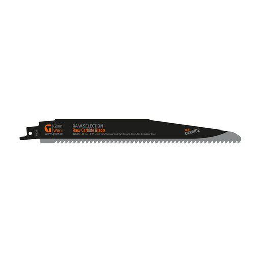 Tigerblade RAW Carbide Teeth 228 x 25 x 13 mm 6 TPI