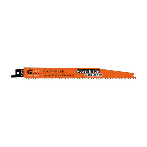 Tigerblade Extreme 200 x 19 x 125 mm  6/12 TPI 10 st