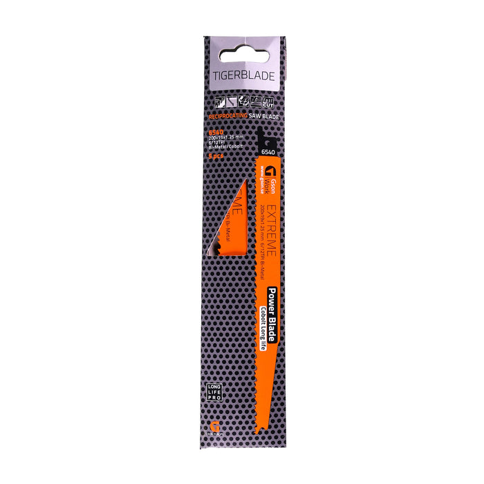 Tigerblade Extreme Max 300 x 22 x 1,6 mm , 6/12 TPI, 5 st