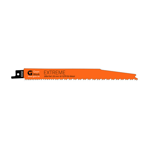 Tigerblade Extreme 200 x 19 x 125 mm Bi-metal  6/12 TPI 10 st