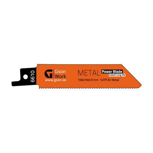 Tigerblade Metal 14 150 x 19 x 09 mm  14 TPI 5 st