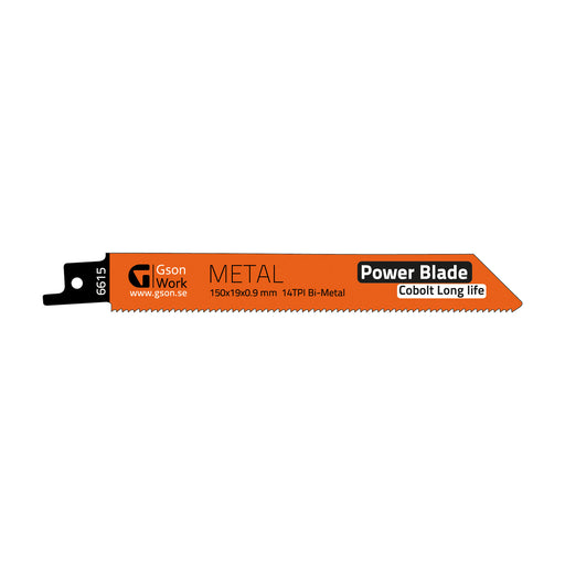 Tigerblade Metal 14 150 x 19 x 09 mm  14 TPI 10 st