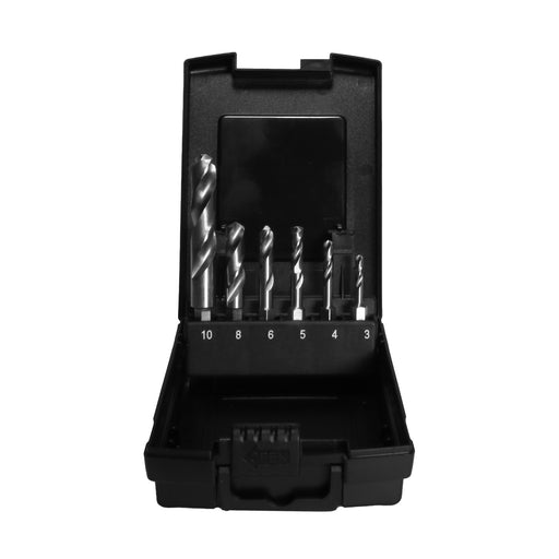 HSS-G Short Hex Drill Bit Set 6 delar 3 4 5 6 8 10 mm