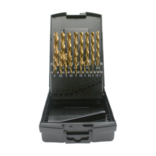 HSS-G TiN Drill Set 1-10 mm