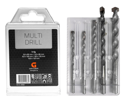 Multi Drill Set 5 delar