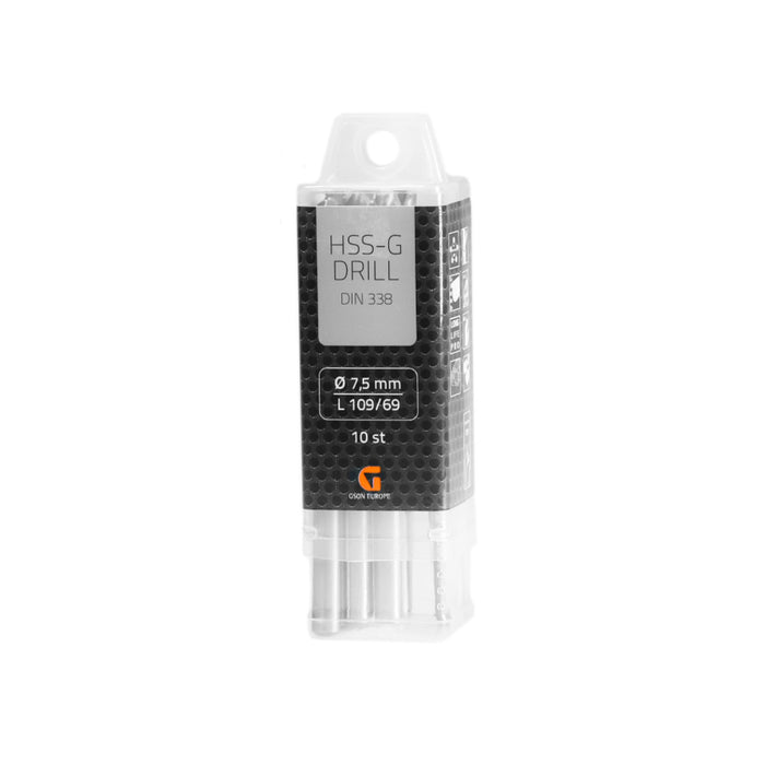 HSS-G Drill 6,5 mm 10st
