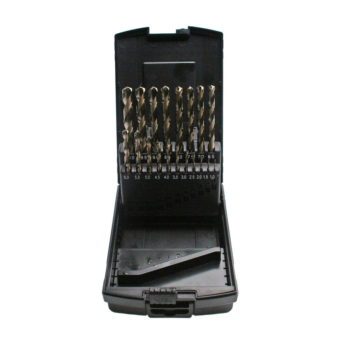 HSS-G Cobolt 5% Drill Set 1-10 mm